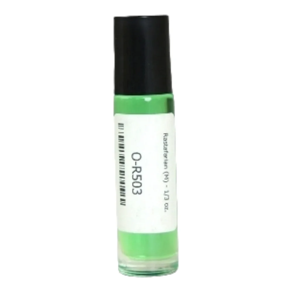 Rastafarian (M) All Natural Body Oil - 1/3 oz. - Rollerball